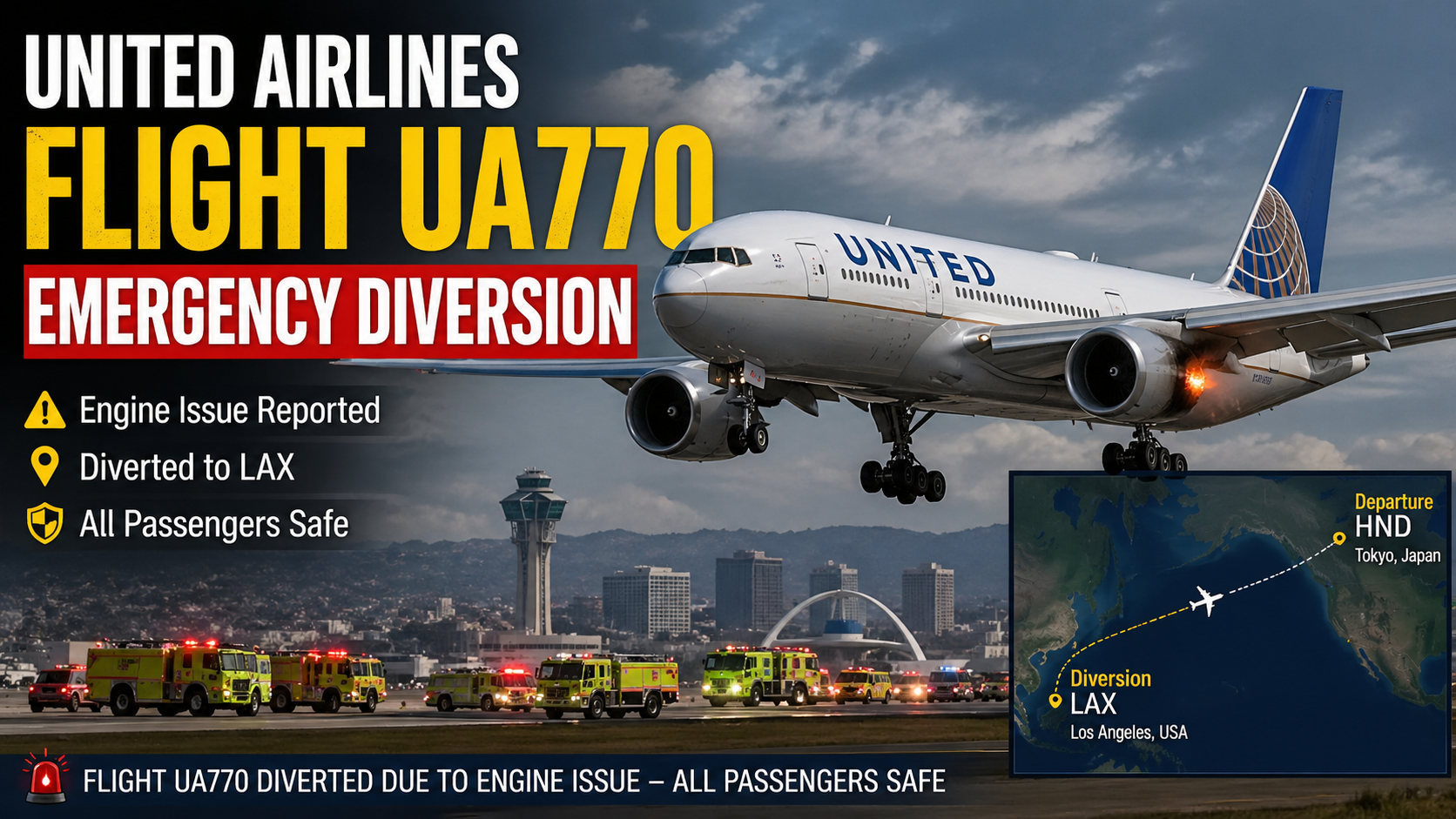 United Airlines Flight UA770 Emergency Diversion: What Happened and Why