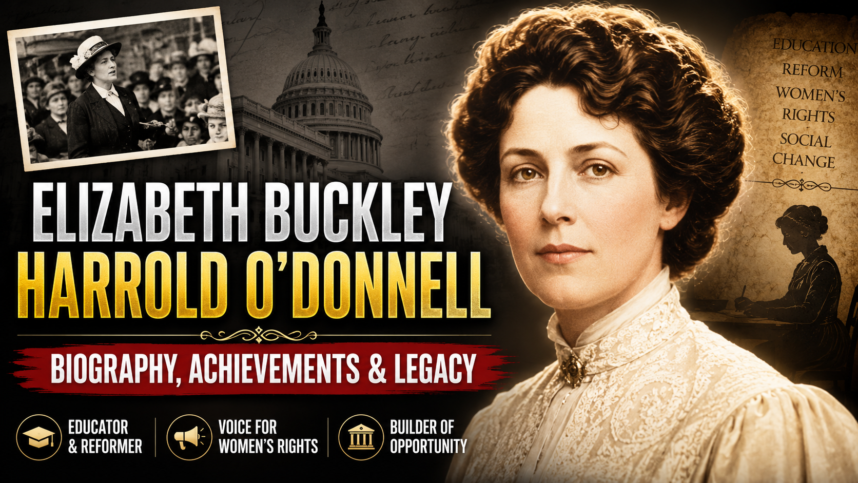 Elizabeth Buckley Harrold O’Donnell: Biography, Achievements & Legacy